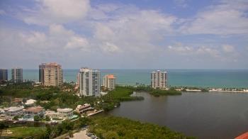 Weather camera view of Naples Grande Beach Resort.