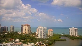 Weather camera view of Naples Grande Beach Resort.