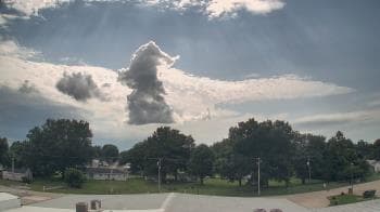 Weather camera view of Norborne School District R8.