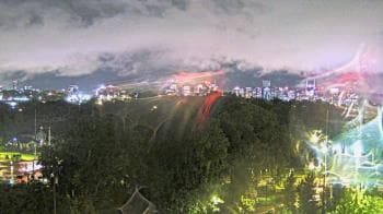 Weather camera view of Geodis Park Nashville Soccer Club.
