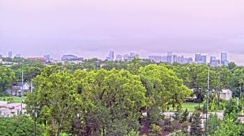 Weather camera view of Geodis Park Nashville Soccer Club.