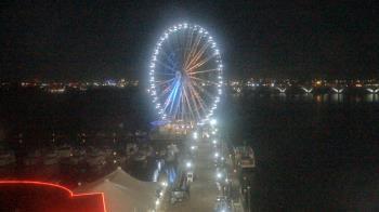 Weather camera view of National Harbor.