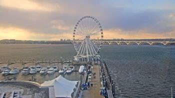 Weather camera view of National Harbor.