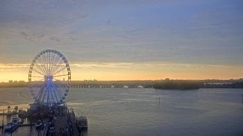 Weather camera view of National Harbor.
