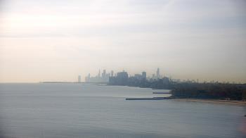 Weather camera view of Northwestern University.