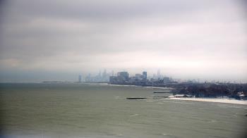 Weather camera view of Northwestern University.