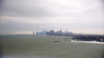 Weather camera view of Northwestern University.