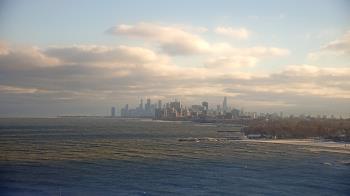 Weather camera view of Northwestern University.