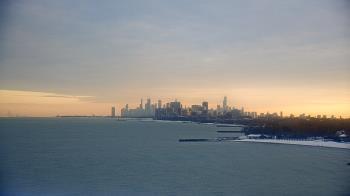 Weather camera view of Northwestern University.