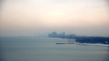 Weather camera view of Northwestern University.