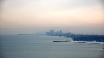 Weather camera view of Northwestern University.