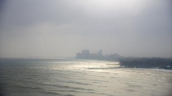 Weather camera view of Northwestern University.