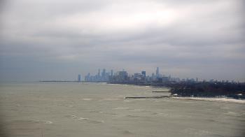 Weather camera view of Northwestern University.