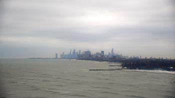 Weather camera view of Northwestern University.