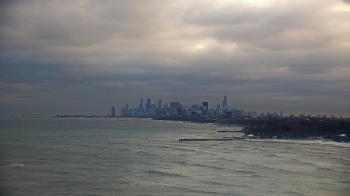 Weather camera view of Northwestern University.