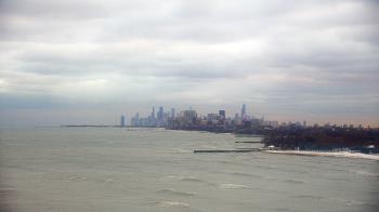 Weather camera view of Northwestern University.