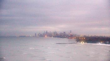 Weather camera view of Northwestern University.