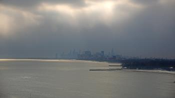 Weather camera view of Northwestern University.