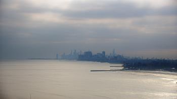 Weather camera view of Northwestern University.