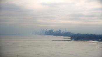 Weather camera view of Northwestern University.