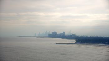 Weather camera view of Northwestern University.