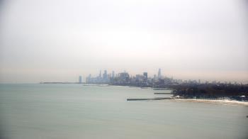 Weather camera view of Northwestern University.