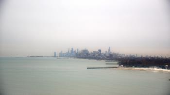 Weather camera view of Northwestern University.