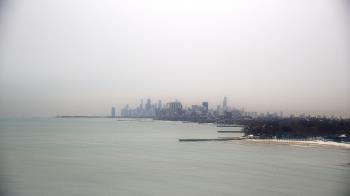 Weather camera view of Northwestern University.