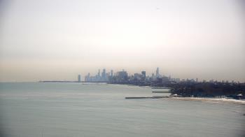 Weather camera view of Northwestern University.