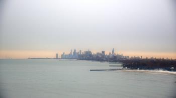 Weather camera view of Northwestern University.