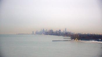 Weather camera view of Northwestern University.