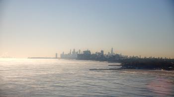 Weather camera view of Northwestern University.