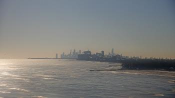 Weather camera view of Northwestern University.