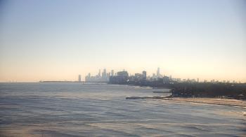 Weather camera view of Northwestern University.