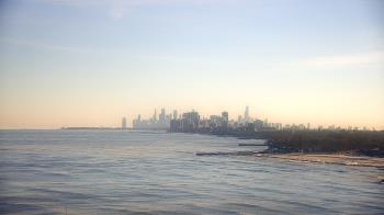 Weather camera view of Northwestern University.