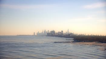 Weather camera view of Northwestern University.