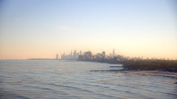 Weather camera view of Northwestern University.