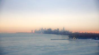 Weather camera view of Northwestern University.