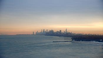 Weather camera view of Northwestern University.