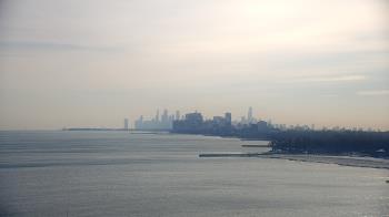 Weather camera view of Northwestern University.