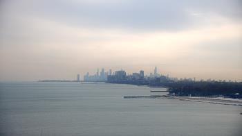 Weather camera view of Northwestern University.