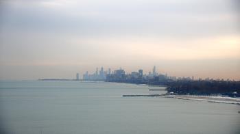 Weather camera view of Northwestern University.