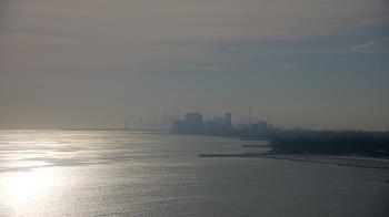 Weather camera view of Northwestern University.