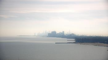 Weather camera view of Northwestern University.