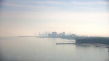 Weather camera view of Northwestern University.