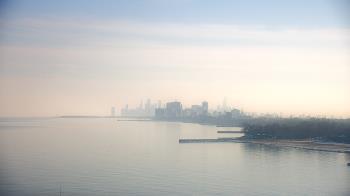 Weather camera view of Northwestern University.