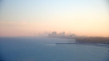 Weather camera view of Northwestern University.