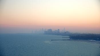 Weather camera view of Northwestern University.