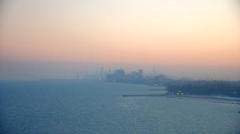 Weather camera view of Northwestern University.