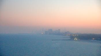 Weather camera view of Northwestern University.